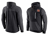 Men's Cincinnati Bengals Nike AV15 Fleece Pullover Hoodie Black FengYun,baseball caps,new era cap wholesale,wholesale hats